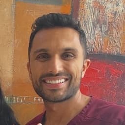 Dr Paras Malde smiling